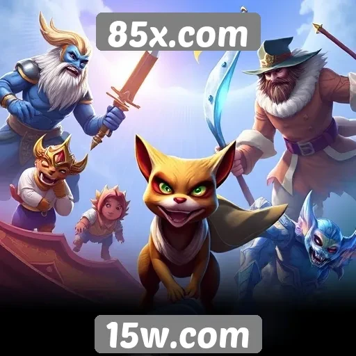 Jogos populares disponíveis no 85x.com